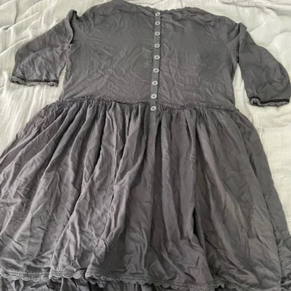 Ewa I Walla Dress Black Sample XL X-Large Viscose Goth Lagenlook NWOT Like New - Picture 2 of 15